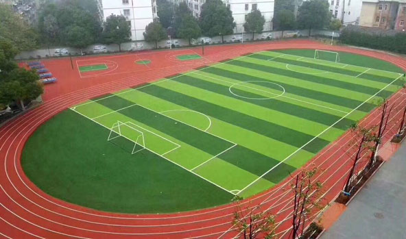 東莞市南城陽光第五小學EPDM塑膠跑道